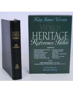 World Heritage Reference Bible (KJV) - Bonded Leather: Black