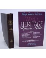 World Heritage Reference Bible (KJV) - Bonded Leather: Burgundy