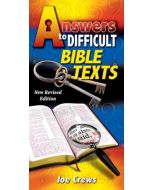 Answers to Difficult Bible Texts