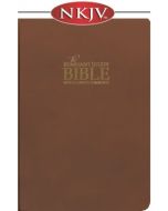 Remnant Study Bible (NKJV) Top-grain Leather: Brown