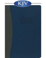 Remnant Study Bible (KJV) Leathersoft: Blue/Grey