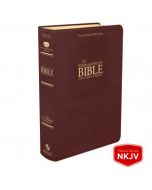 Platinum Remnant Study Bible (NKJV) Top-grain Leather: Maroon