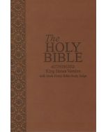 KJV Bible with Mark Finley Study Helps - Tan Cover