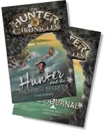 Hunter and the Island of Secrets (book 5) + Hunter's Life Journal 1 (2 Set) 