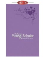 Young Scholar Study Bible (NKJV) Leathersoft: Lavender