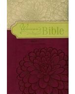 Woman's Bible (NKJV) - Tan & Burgundy