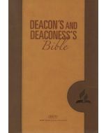 Deacon's and Deaconess's Bible (NKJV) Tan Cover