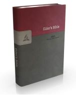 Elder's Bible (NKJV): Burgundy and Grey