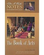 2018 Q3 Ellen G. White Notes - The Book of Acts