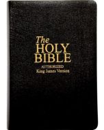 KJV The Holy Bible with Mark Finley Study Helps and Thumb Indexed - Bonded Leather Black