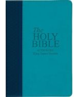 KJV The Holy Bible with Mark Finley Study Helps and Thumb Indexed - Blue Cover