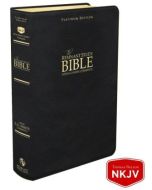 Platinum Remnant Study Bible (NKJV) Large Print, Top-grain Leather: Black